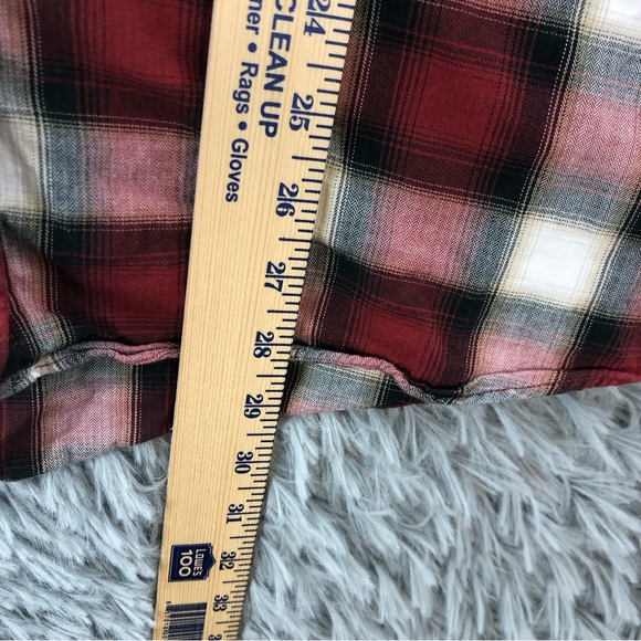 Ely Cattleman Shirt Mens Large Pearl Snap Western Plaid Checkered Long Sleeve - Picture 5 of 10